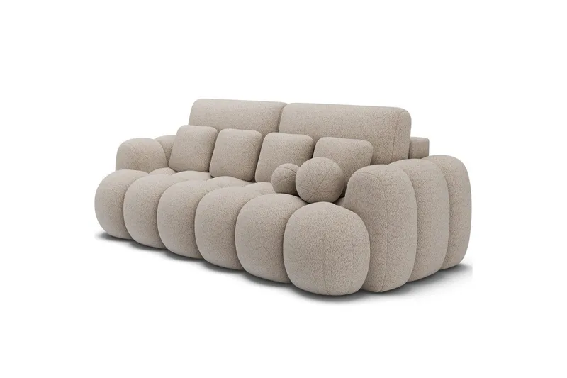 Soffa Eltap Cotonn 256x105x119 cm - Royal 18, Beige - Möbler - Vardagsrum - Bäddsoffor