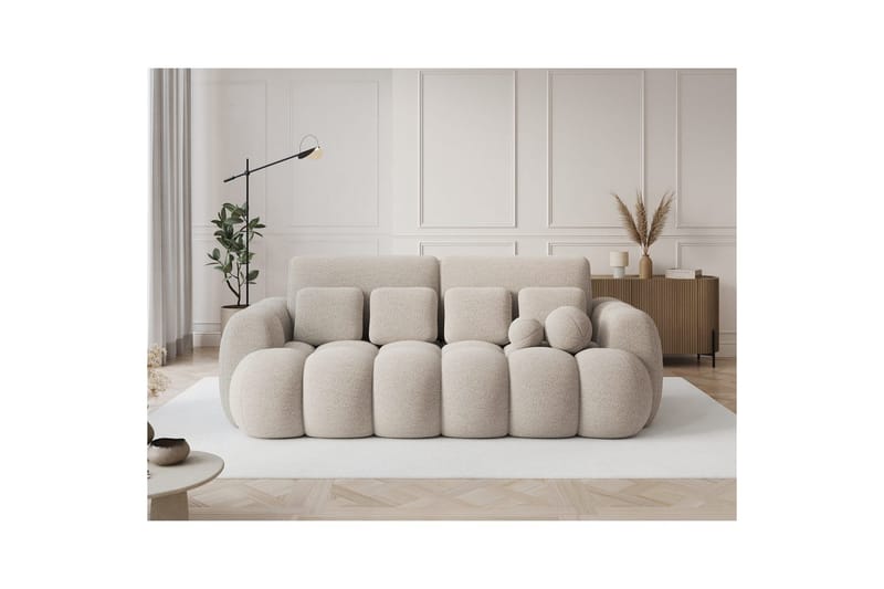 Soffa Eltap Cotonn 256x105x119 cm - Royal 18, Beige - Möbler - Vardagsrum - Bäddsoffor