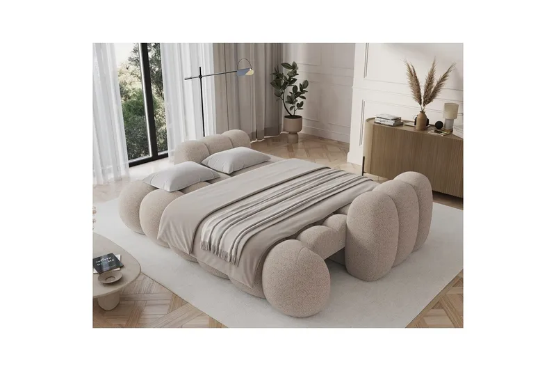 Soffa Eltap Cotonn 256x105x119 cm - Royal 18, Beige - Möbler - Vardagsrum - Bäddsoffor