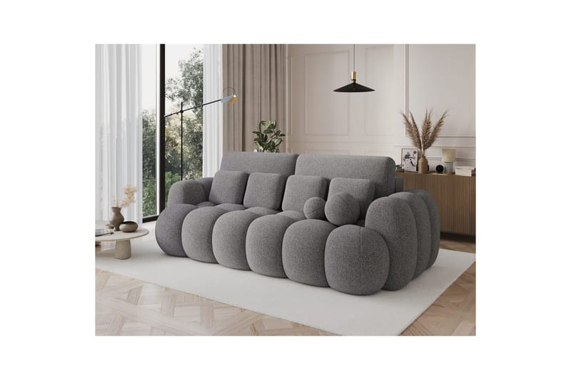 Soffa Eltap Cotonn 256x105x119 cm - Paolli 04, Grå - Möbler - Vardagsrum - Bäddsoffor