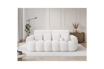 Soffa Eltap Cotonn 256x105x119 cm - Paolli 01, Vit - Möbler - Vardagsrum - Bäddsoffor