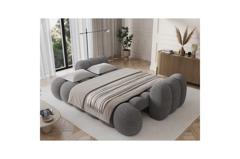 Soffa Eltap Cotonn 256x105x119 cm - Paolli 04, Grå - Möbler - Vardagsrum - Bäddsoffor