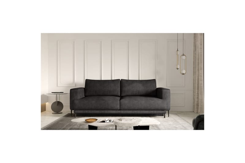 Soffa Eltap Dalia 248x84x95 cm - Leve 6, Mörkgrå - Möbler - Vardagsrum - Bäddsoffor