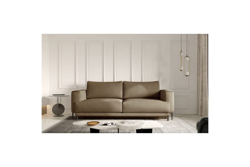 Soffa Eltap Dalia 248x84x95 cm - Nube 20, Beige - Möbler - Vardagsrum - Bäddsoffor