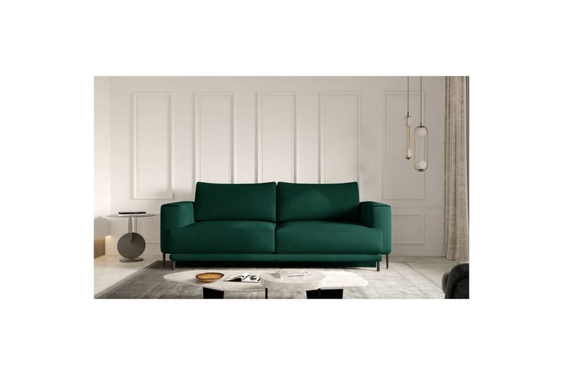 Soffa Eltap Dalia 248x84x95 cm - Nube 35, Grön - Möbler - Vardagsrum - Bäddsoffor