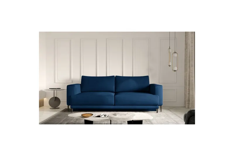 Soffa Eltap Dalia 248x84x95 cm, Nube 40, Blå