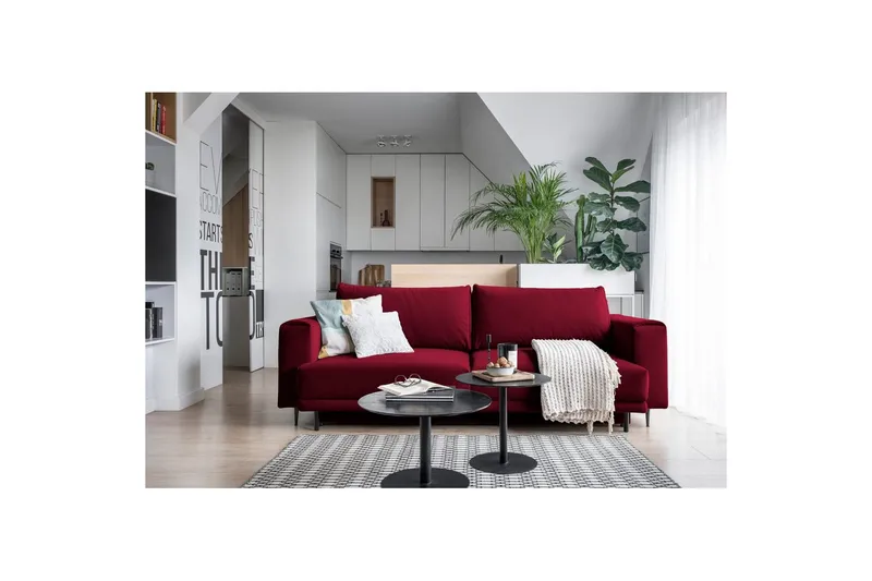 Soffa Eltap Dalia 248x84x95 cm, Velvetmat 30