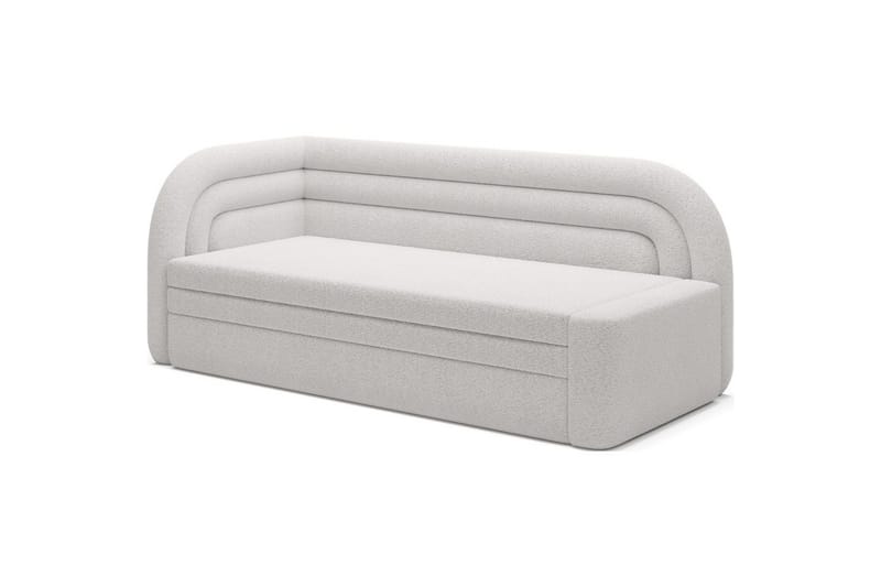 Soffa Eltap Fabillo 223x86x80 cm - Royal 01, Vit, Vänster - Möbler - Vardagsrum - Bäddsoffor