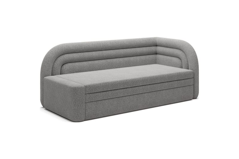 Soffa Eltap Fabillo 223x86x80 cm - Royal 04, Ljusgrå, Höger - Möbler - Vardagsrum - Bäddsoffor - 4-sits bäddsoffa
