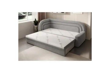 Soffa Eltap Fabillo 223x86x80 cm - Royal 04, Ljusgrå, Vänster - Möbler - Vardagsrum - Bäddsoffor