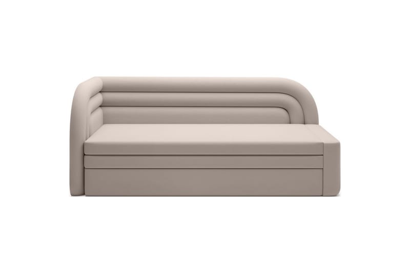 Soffa Eltap Fabillo 223x86x80 cm - Sola 18, Grå, Vänster - Möbler - Vardagsrum - Bäddsoffor - 4-sits bäddsoffa