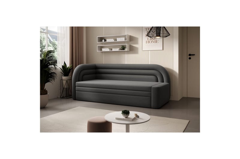 Soffa Eltap Fabillo 223x86x80 cm - Sola 6, Grå, Vänster - Möbler - Vardagsrum - Bäddsoffor
