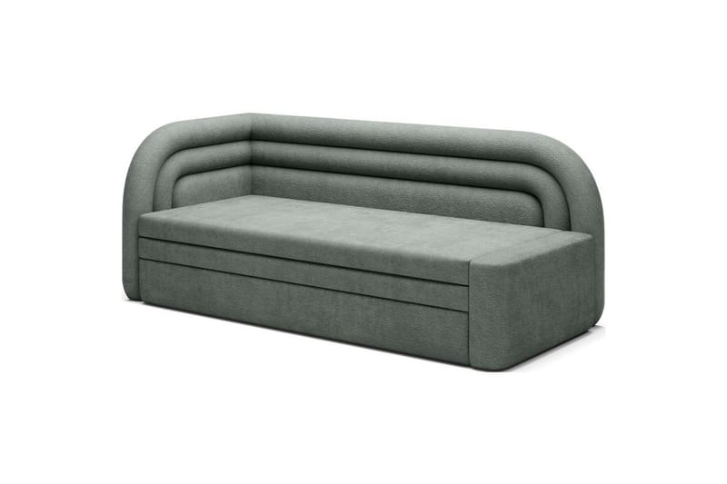 Soffa Eltap Fabillo 223x86x80 cm - Touch 100, Grön, Vänster - Möbler - Vardagsrum - Bäddsoffor - 4-sits bäddsoffa