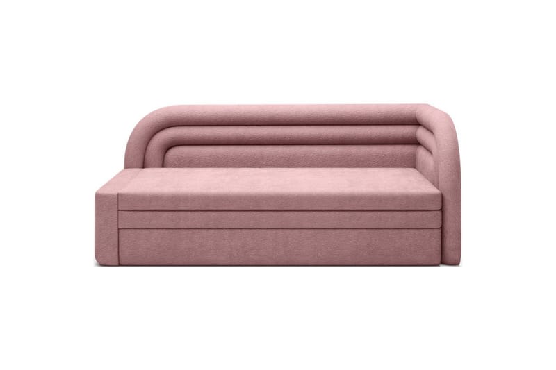 Soffa Eltap Fabillo 223x86x80 cm - Touch 24, Rosa, Höger - Möbler - Vardagsrum - Bäddsoffor - 4-sits bäddsoffa