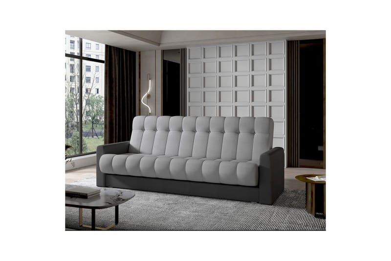 Soffa Eltap Garett 212x85x90 cm - Monolith 85, Monolith 97, Grå, Mörkgrå - Möbler - Vardagsrum - Bäddsoffor