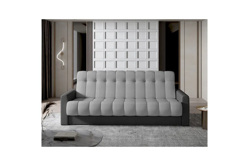 Soffa Eltap Garett 212x85x90 cm - Monolith 85, Monolith 97, Grå, Mörkgrå - Möbler - Vardagsrum - Bäddsoffor