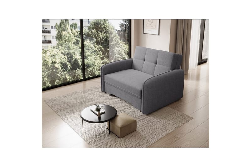 Soffa Eltap Laine 102x109x84 cm - Poco 4, Grå - Möbler - Vardagsrum - Bäddsoffor