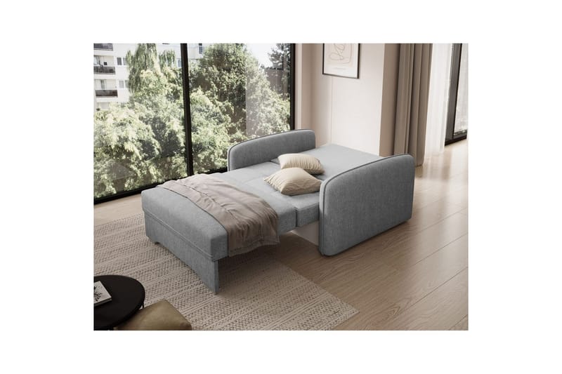 Soffa Eltap Laine 102x109x84 cm - Poco 3, Ljusgrå - Möbler - Vardagsrum - Bäddsoffor