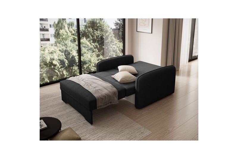 Soffa Eltap Laine 102x109x84 cm - Poco 10, Svart - Möbler - Vardagsrum - Bäddsoffor