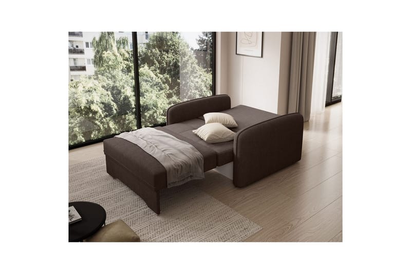 Soffa Eltap Laine 102x109x84 cm - Poco 22, Brun - Möbler - Vardagsrum - Bäddsoffor