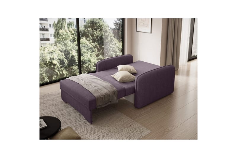 Soffa Eltap Laine 102x109x84 cm - Poco 41, Lila - Möbler - Vardagsrum - Bäddsoffor