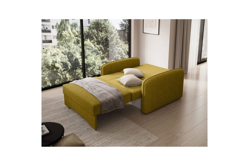 Soffa Eltap Laine 102x109x84 cm - Poco 50, Gul - Möbler - Vardagsrum - Bäddsoffor