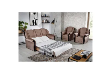 Soffa Eltap Lord 180x85x105 cm - Monolith 09, Mörk Beige - Möbler - Vardagsrum - Bäddsoffor