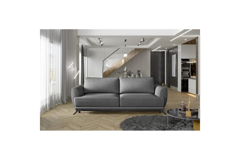 Soffa Eltap Megis 242x95x90 cm - Sawana 05, Grå - Möbler - Vardagsrum - Bäddsoffor