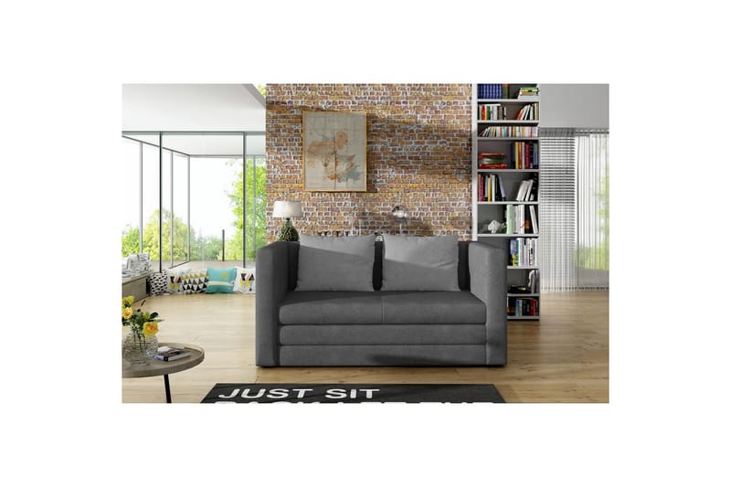 Soffa Eltap Neva 132x70x62 cm - Grå - Möbler - Vardagsrum - Bäddsoffor