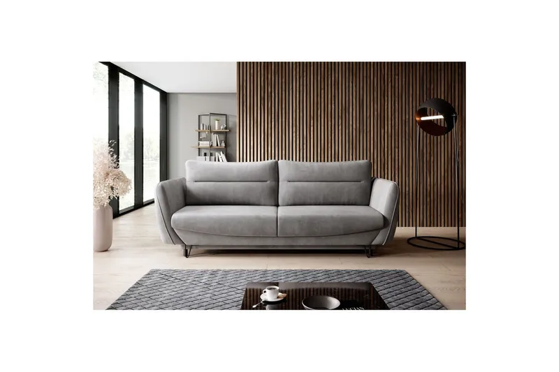 Soffa Eltap Silva 236x95x90 cm - Nube 3, Grå - Möbler - Vardagsrum - Bäddsoffor