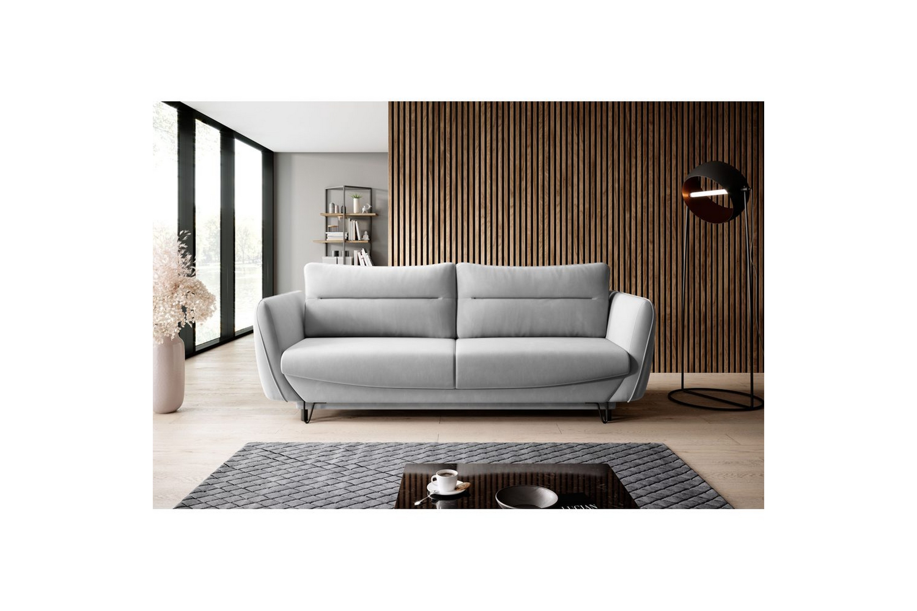 soffa eltap silva 236x95x90 cm - sola 4, grå