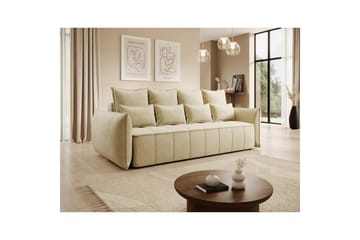 Soffa Eltap Weltton 242x106x94 cm - Monolith 04, Beige - Möbler - Vardagsrum - Bäddsoffor