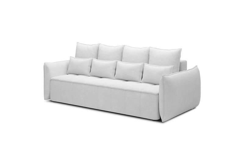 Soffa Eltap Weltton 242x106x94 cm - Paolli 01, Vit - Möbler - Vardagsrum - Bäddsoffor