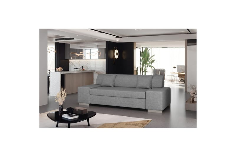 Soffa Eltap Porto - Sawana 21, Grå, 3210x92x73 cm - Möbler - Vardagsrum - Bäddsoffor