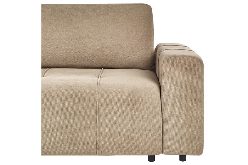 Soffa i höger hörn Högervänd Innvik - Brun, 213x156 cm - Möbler - Vardagsrum - Bäddsoffor