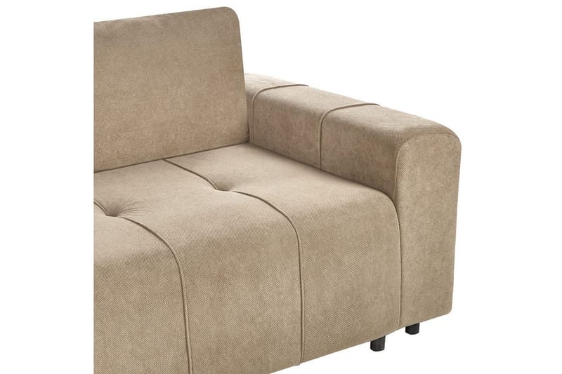 Soffa i höger hörn Högervänd Innvik - Brun, 213x156 cm - Möbler - Vardagsrum - Bäddsoffor