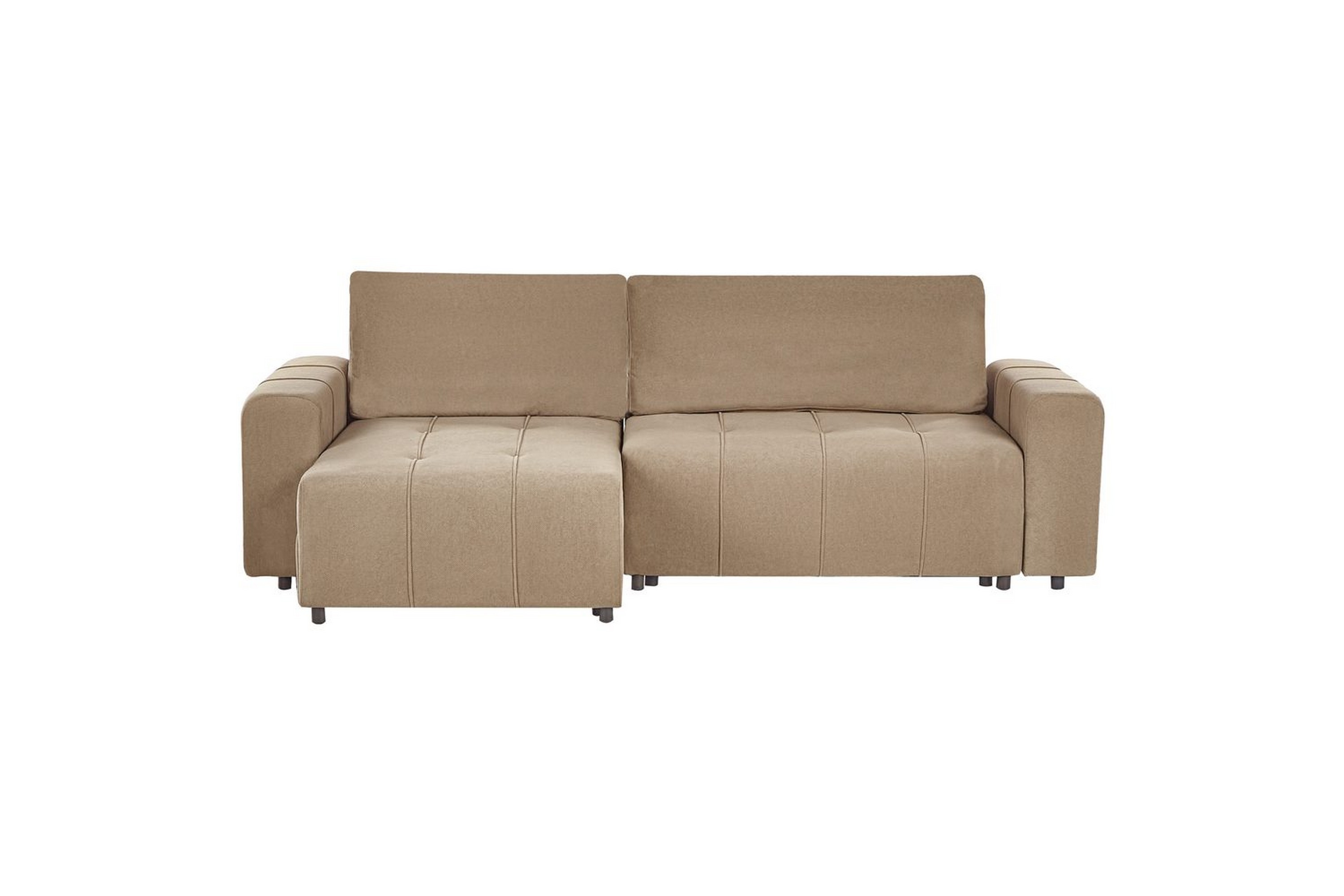 soffa i höger hörn högervänd innvik - brun, 213x156 cm