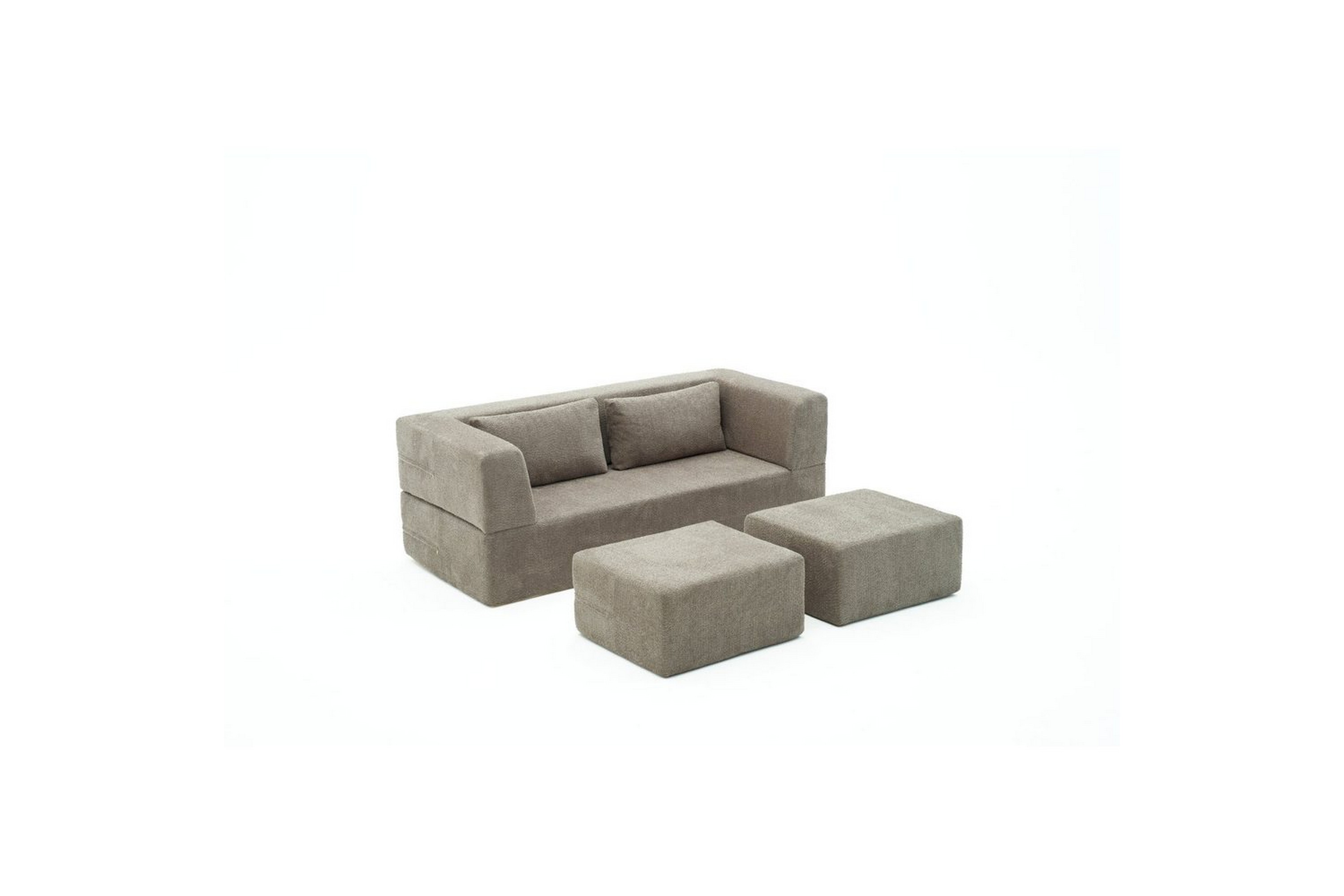 solin bäddsoffa 2-sits - grå