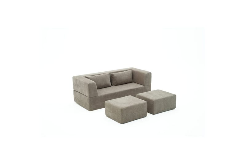 Solin Bäddsoffa 2-sits, Grå