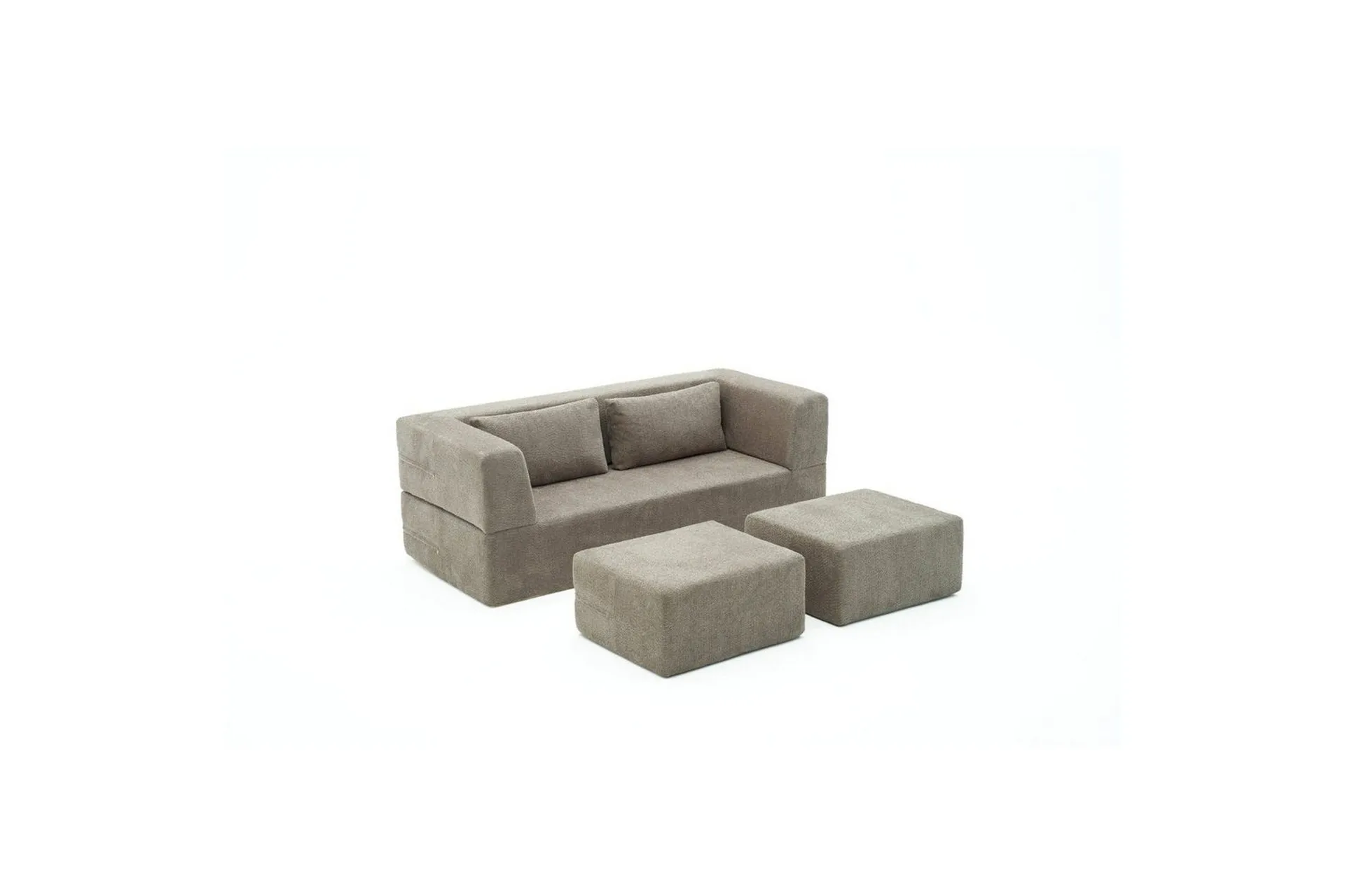 solin bäddsoffa 2-sits - grå