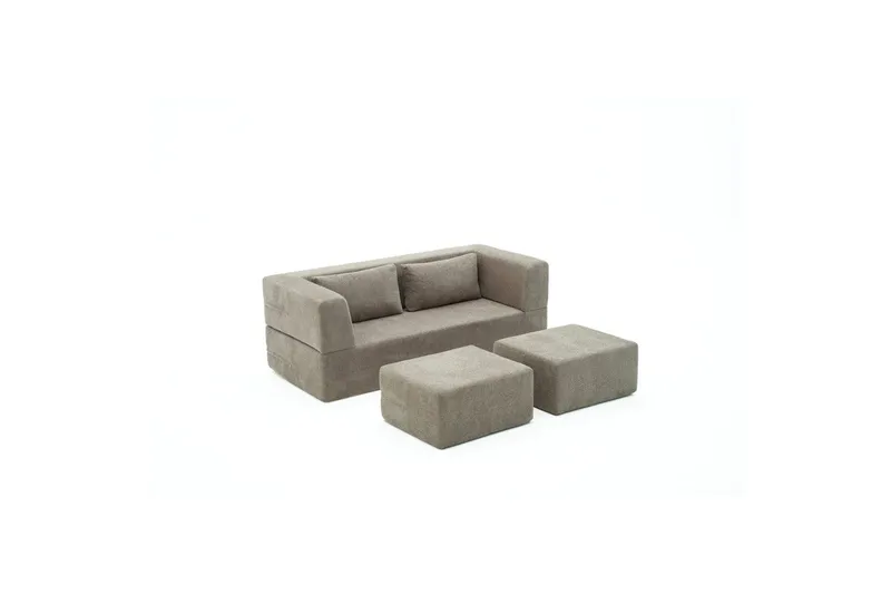 Solin Bäddsoffa 2-sits, Grå