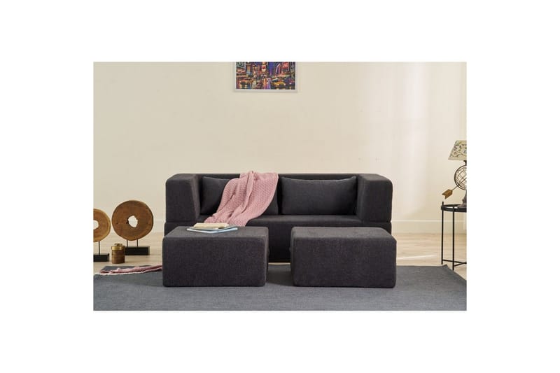 Solin Bäddsoffa 2-sits - Mörkgrå - Möbler - Vardagsrum - Bäddsoffor