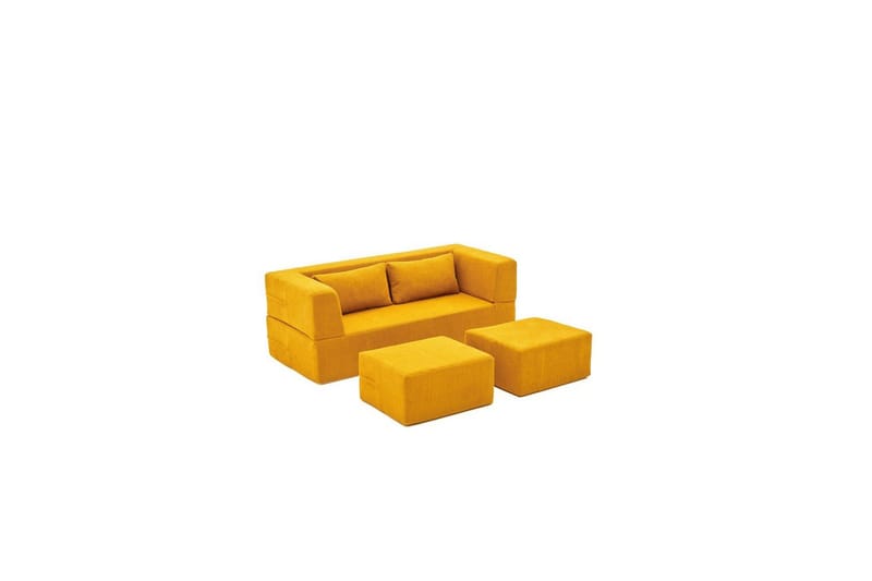 Solin Bäddsoffa 2-sits - Orange - Möbler - Vardagsrum - Bäddsoffor