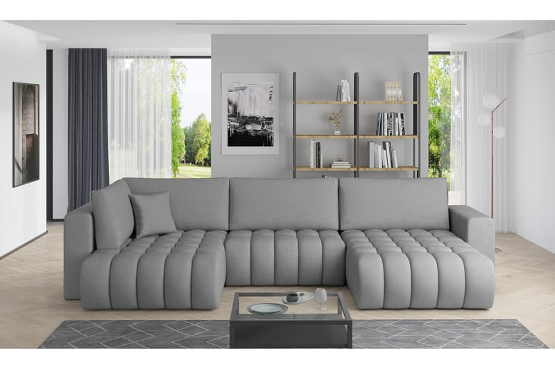 Somerset U-bäddsoffa Divan Höger Svart - Möbler - Vardagsrum - Bäddsoffor - U bäddsoffa