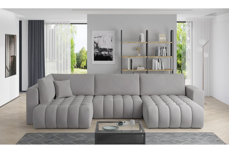 Somerset U-bäddsoffa Divan Höger Svart - Möbler - Vardagsrum - Bäddsoffor - U bäddsoffa