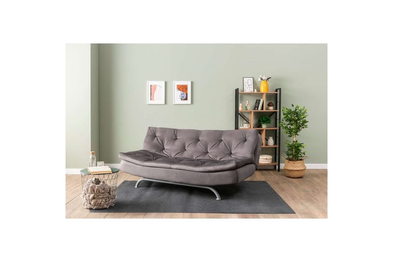Soren Bäddsoffa 3-sits - Grå - Möbler - Vardagsrum - Bäddsoffor