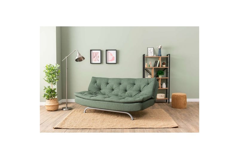 Soren Bäddsoffa 3-sits - Grön - Möbler - Vardagsrum - Bäddsoffor