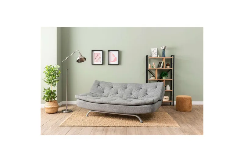 Soren Bäddsoffa 3-sits - Ljusgrå - Möbler - Vardagsrum - Bäddsoffor