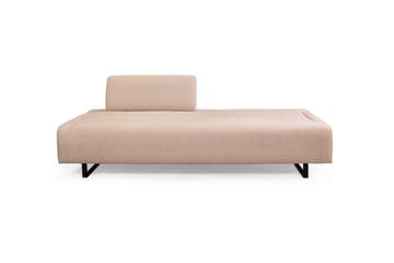 Southburn 3-sits Bäddsoffa 90x220 cm i Tyg med Lösa Ryggkuddar - Beige - Möbler - Vardagsrum - Bäddsoffor