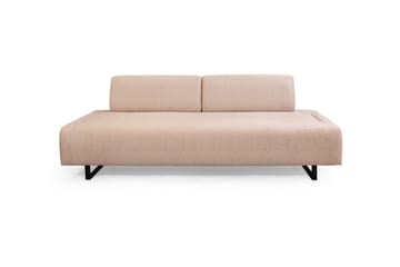 Southburn 3-sits Bäddsoffa 90x220 cm i Tyg med Lösa Ryggkuddar - Beige - Möbler - Vardagsrum - Bäddsoffor